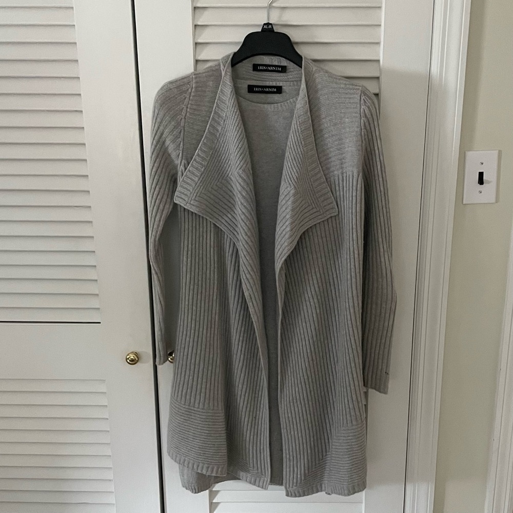 Iris Von Arnim Cashmere Dress and Cardigan